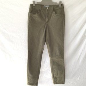 Loft Olive Green Mid-rise Jeans Sz 26